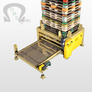 Ouellette Machinery Systems makes the world's most efficient Pallet Dispensers